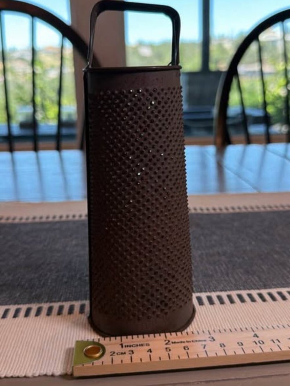 Vintage Metal Handheld Grater